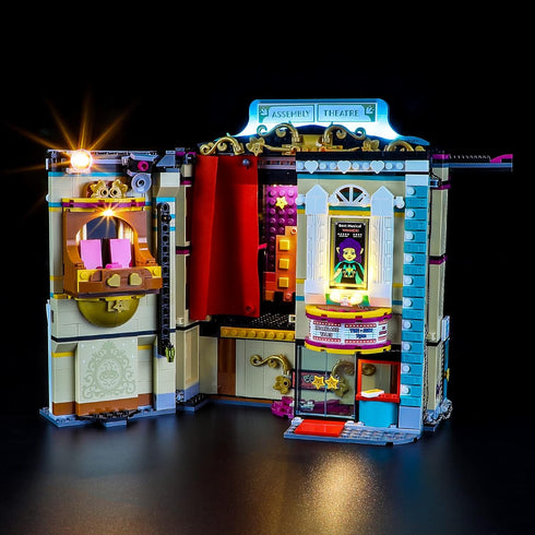 BRIKSMAX LED Lighting Kit for LEGO-41714 Andrea's Theater School, Compatible with Lego Friends Model