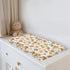 ZoUbqchY Summer 32''16'' Watercolor Oranges Baby Changing Pad Covers for Boy Girl Orange Branches Flowers Leaves Fitted