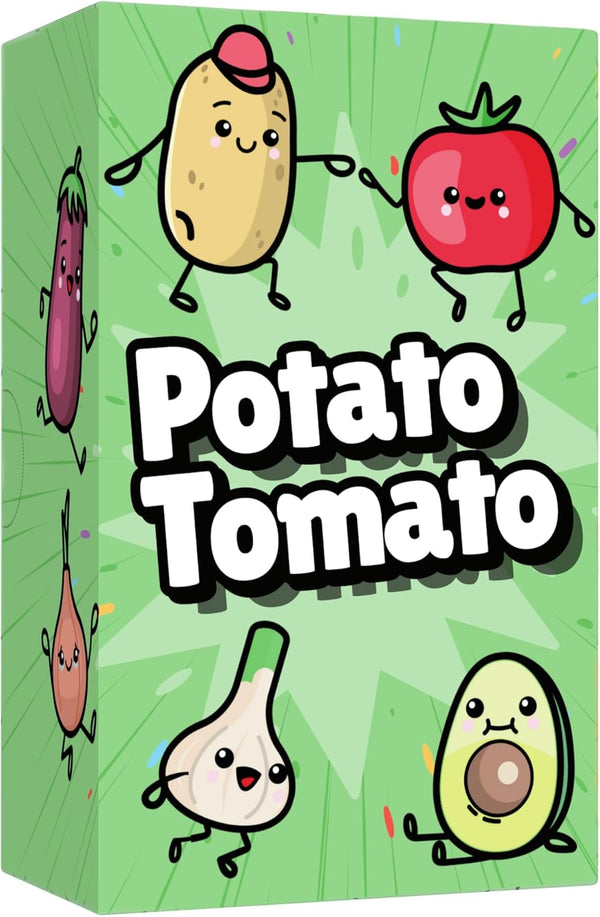 TADU Potato Tomato Quick Card Game for Children and Adults Travel Game Board