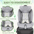 2 Summer Pinkunn Pcs Gel Car Seat Cooling Pad for Baby Breathable Ice Cushion Multifunctional Ice Stroller Cooler Mat