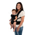 3 Nuby Baby Carrier with Carry Positions, Adjustable Leg Support for M Position, Padded Shoulder Straps & Waist Belt