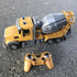 RC Cement Mixer Toy Truck for Boys, 6 Channel Remote Control Construction Toys with 2 Rechargeable Batteries