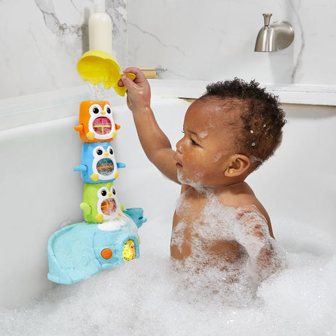 VTech Bath Toy: Splash and Whirl Penguins for Toddlers