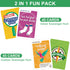 LotFancy Scavenger Hunt Games for Kids, 88 Jumbo Task Cards, Fun Indoor Outdoor Activities, Family Game Night Toy