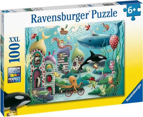 Ravensburger Underwater Wonders - 100 Piece Jigsaw Puzzle for Kids, Fun Educational Toy, Sustainable Pieces