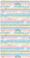 miaozhen Cotton Baby Crib Sheets Soft Comfy Sailboat Island Cartoon Toddler Mattress Sheet