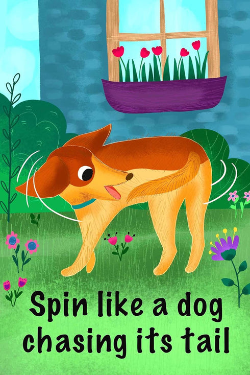 Creative Mango Animal Action Cards - 25 Cards Movement Game for Kids