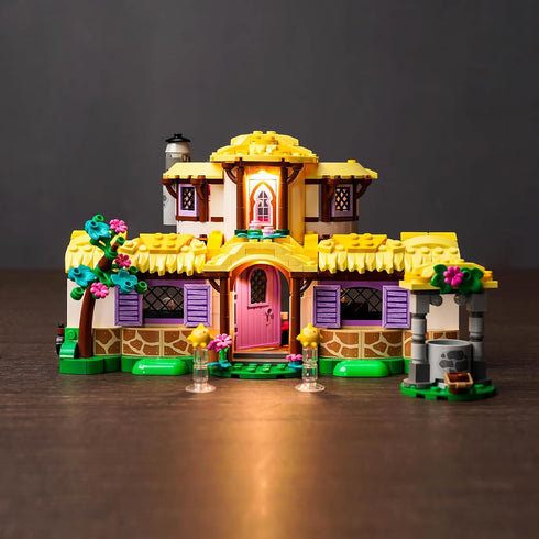 BrickBling LED Light for Lego Asha’s Cottage, Creative Lighting Kit Compatible with Lego 43231 (Lights Only, No Model)
