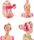 Styling Head Doll for Girls' Hair and Makeup Practice with Accessories and Hair Dryer