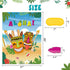 WERNNSAI Pin The Feather on The Tiki Party Game, Hawaiian Luau Supplies for Kids with Aloha Poster