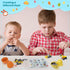 FUN LITTLE TOYS 12PCS Building Blocks Easter Eggs for Easter Egg Hunt, Easter Basket Stuffers for Kids
