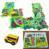 Perfect Life Ideas Set 50 Perfect Life Idea School Bus Vehicle Puzzle Track Play - Battery Operated Toy Themed Style