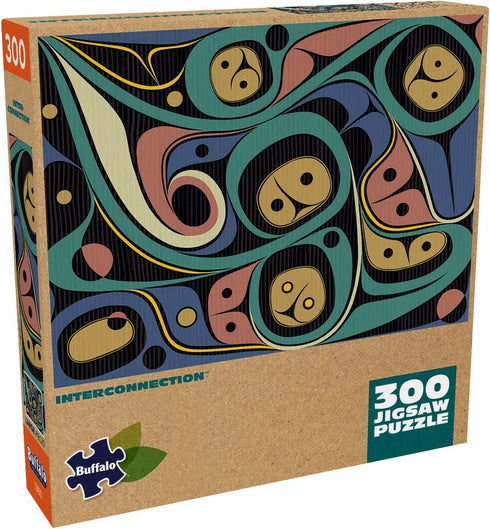 Buffalo Games - Rande Cook - Interconnection - 300 Piece Jigsaw Puzzle for Adults, 21.25 x 15.00