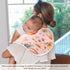 YETTASBIN Watercolor Pumpkin Muslin Baby Burp Cloth, Super Soft Absorbent Cotton Burp Rag Baby Bibs Feeding Cloth