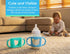 Pack 2, Baby Bottle Handles, Durable Food Grade Silicone Transitional Sippy Cup Handle Grip for Wide-Neck Baby Bottles