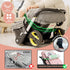 ACRABROS Car Seat Cover Baby, Winter Infant Carseat Canopy with Zipper Peeping Window, Waterproof Universal Fitted