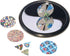 Toysmith Euler’s Disk – Hypnotic Light & Sound Display, Science Desk Decor for Home & Office, Physics Toys
