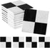 NUOBESTY 18Pcs Dollhouse Floor Sheet, Mini Floorboard Wood Dollhouse Flooring Decoration Accessories