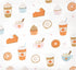 Hudson Baby Unisex Cotton Flannel Receiving Blankets, Pumpkin Spice, One Size