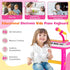 31-Key HONEY JOY Kids Piano Keyboard, Electronic Piano Educational Musical Instrument Toy with Microphone, Sounds