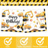 24 Oigco Construction Birthday Party Supplies Construction Theme Decorations Includes Plates, Cups, Napkins, Cutlery