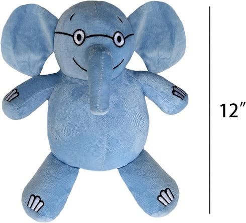 Generic (2PC) New Blue Elephant and Pink Pig Plush Toys,for Boys and Girls Animal Toys,Christmas Valentine's Day Room