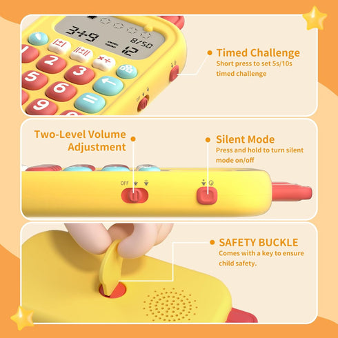 5-12, 5 19 50K alilo Math Games for Kids Ages Portable Math Toys for Practicing Addition, Subtraction, Multiplication