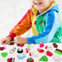 100PCS Christmas Mochi Squishy Toys, Mini Kawaii Christmas Squishies Soft Fidget Toys Stress Squeeze Toys Party Bags
