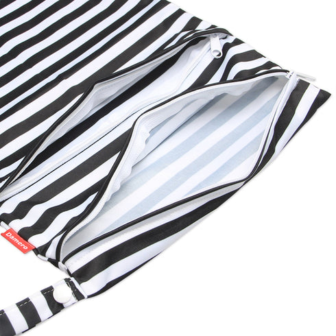 Damero Travel Wet and Dry Bag with Handle for Cloth Diaper, Pumping Parts, Clothes, Swimsuit and More, Easy to Grab