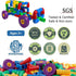 ZOZOPLAY STEM Learning Toy Tubular Pipes & Spouts, 96 Piece Building Blocks Set for Kids Ages 3+
