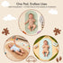 27.5" 15.7" Portable Changing Pad - Baby Changing Mat, Waterproof Diaper Changing Pads, Wipeable Foldable Vegan Leather