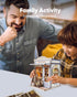 DIY Miniature House Kit, Mini Dollhouse Kit with LED for Beginners Adults, Book Nook Model Building Craft Diorama Kits