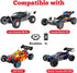Hobbypark 12mm Hex RC 1/10 Buggy Wheels and Tires Set, Height 3.46''(88mm) for Redcat Shockwave Tornado S30 EPX/PRO