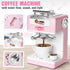 Set, 7 3 Kids Kitchen Toys BPA-Free Piece Pretend Play Appliances with Light Sound, Coffee Maker Blender Stand Mixer