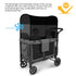 LUAATT W2/W4 Models,UPF50+ Stretchy Panoramic Canopy Compatible with Wonderfold Stroller Wagons All Sun Protection