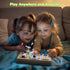 1 2 3 4 1-3, JoyCat Busy Board with Led Light, Toddler Toys for Year Old Boys and Girls, Wooden Sensory Toys