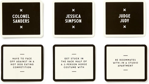 Brass Monkey of All The People – Social Party Game with 450+ Game Card Prompts Inspired by Kiss Marry Kill