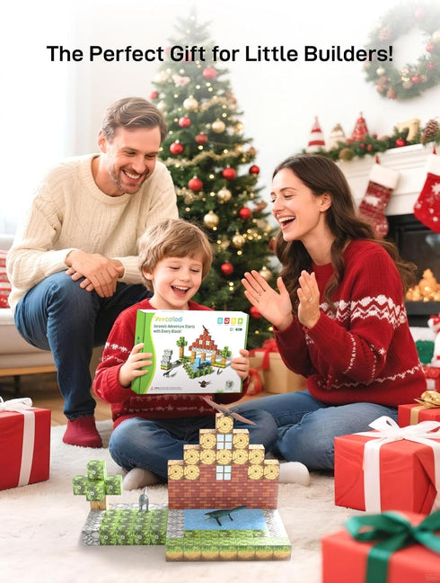 108PCS, 6 3-5, 4-8, Veecafiodi Magnetic Blocks Dinosaur Magnetic Building Blocks with Dinosaur Figures, Magnetic Blocks