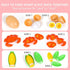 67Pc Sets Shimirth Pretend Play Food for Kids Kitchen, Pizza Toy Food & Cutting Fake Food - Fruits & Vegetables, Play