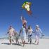 HENGDA KITE Kids Cartoon Monkey Kites with Flying Line