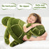 MorisMos Giant Turtle Stuffed Animal 33 inch, Large Plush Sea Turtle Toy, Big Stuffed Turtle Pillow for Kids, Girls,