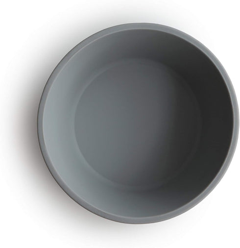 mushie Silicone Suction Bowl, BPA-Free Non-Slip Design, Stone