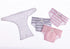 JC Toys Baby Doll Washable and Reusable Eco Diapers 4 Pack Fits Dolls 14 to 18 inch in Pink/White/Grey