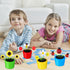 4 Solar Dancing Bee Toy, Solar Powered Dancing Sun Flower in Colorful Pots, Animated Bobblehead Dancer
