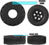 Super Soft Sticky 1.0 Wheel Tires, Mud Tires 60 * 25mm for 1/18 1/24 RC Crawler Axial SCX24 FMS FCX24 Enduro24 Bronco
