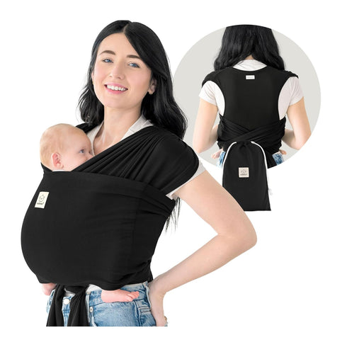 KeaBabies Baby Wrap Carrier Ring Sling - Easy to Wear, Adjustable D-Lite