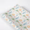 KuphiL10C Summer Beach Theme Palm Tree Starfish Sun Pattern Baby Changing Pad Cover,