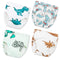 Joyo roy 4 Pack Soft Potty Training Pants for Boys, 3T Reusable Toddler Underwear, Waterproof Dinosaur Pee Pants