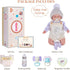 20 Inches 3+ BABESIDE Reborn Baby Doll Girl, Realistic Sleeping Newborn with Cloth Body & Vinyl Limbs, Lifelike Real