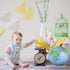 NUOBESTY Inflatable Globe PVC World Globe, Inflatable Earth Beach Ball for Playing or Teaching